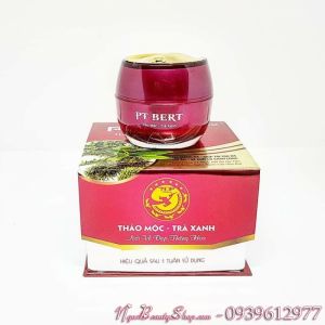 Kem Thảo Mộc Trà Xanh dưỡng trắng, tái tạo và phục hồi da PT.BERT
