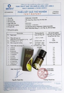 Tinh dầu vỏ Bưởi Thảo Nguyên tinh khiết nguyên chất 100% tự nhiên